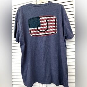 AVID tackle sportswear Navy with American Flag and hook